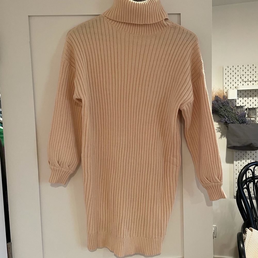 Never worn- turtleneck dress